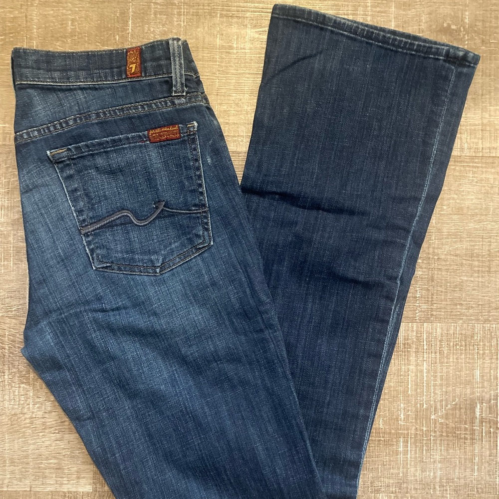 7 For All Mankind Jeans size 27 - High Waisted Bootcut denim pre-loved